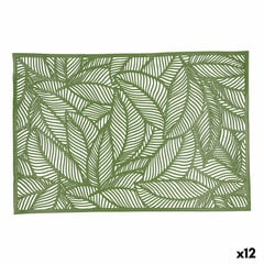 Lauamatt Quid Habitat Lehed Roheline 30 x 45 cm цена и информация | Скатерти, салфетки | kaup24.ee