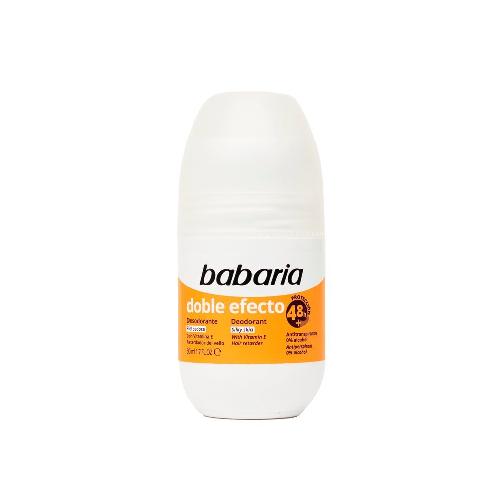 Roll-On dedorant Babaria Double Effect, 50 ml hind ja info | Deodorandid | kaup24.ee