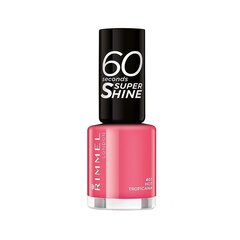 Kiirelt kuivav küünelakk Rimmel London 60 Seconds Super Shine 8 ml hind ja info | Küünelakid, küünetugevdajad | kaup24.ee