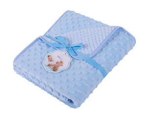 Minky Double tekk 80x90 cm, sinine hind ja info | Tekid | kaup24.ee