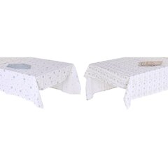 Скатерть и салфетки DKD Home Decor 150 x 250 x 0,5 cm Синий Коричневый Белый (2 штук) цена и информация | Скатерти, салфетки | kaup24.ee