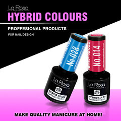 Гель-лак La Rosa Hybrid CREME Dark Nude Pink цена и информация | Лаки для ногтей, укрепители для ногтей | kaup24.ee