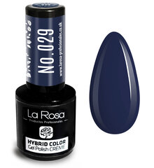 Hübriidlakk La Rosa 029 Navy Blue, 9 ml hind ja info | Küünelakid, küünetugevdajad | kaup24.ee