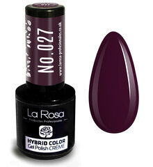 Гель-лак La Rosa Hybrid CREAM Bourdeaux цена и информация | Лаки для ногтей, укрепители для ногтей | kaup24.ee