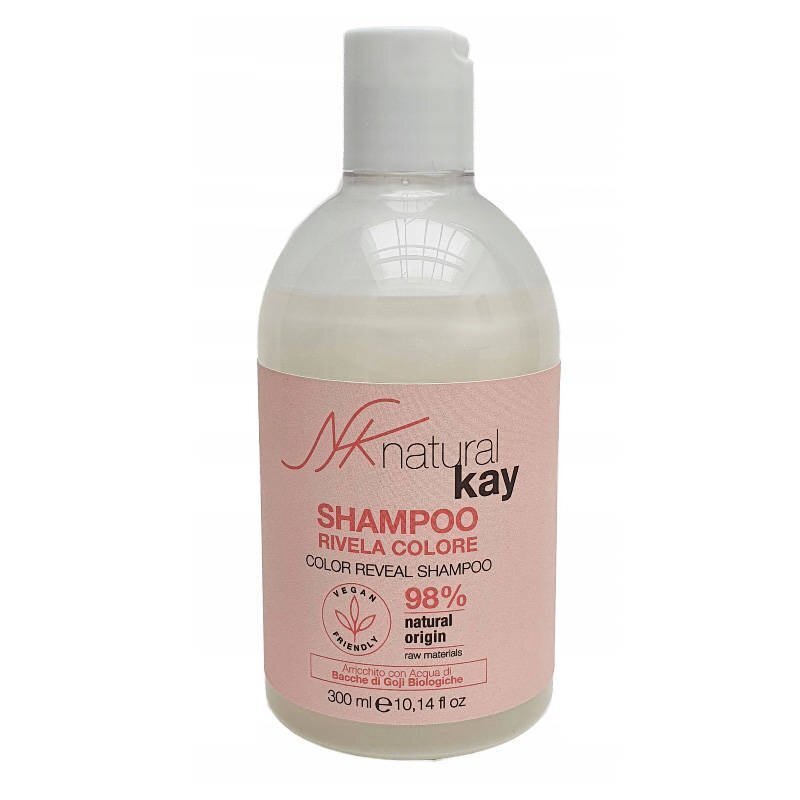 Šampoon NaturalKay Color Reveal 98% Natural Origin Vegan, 300 ml цена и информация | Šampoonid | kaup24.ee