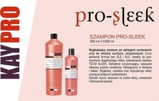 KayPro Disciplining SHAMPOO – PRO-SLEEK LISS SYSTEM – Выпрямленные и химически обработанные волосы - 1000 мл цена и информация | Шампуни | kaup24.ee