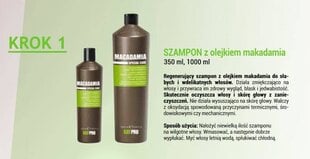 Taastav makadaamiaõliga šampoon kuivadele juustele KayPro, 350 ml hind ja info | Šampoonid | kaup24.ee