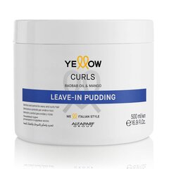 Pähejäetav toode lokkis juustele Yellow Curls leave-in, 500 ml цена и информация | Маски, масла, сыворотки | kaup24.ee