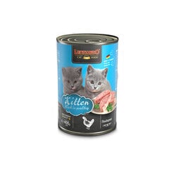 Leonardo Kitten konservid kuni 1-aastastele kassipoegadele kanaga 400 g цена и информация | Кошачьи консервы | kaup24.ee