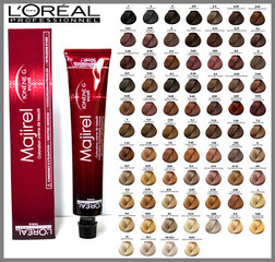 Краска для волос L'Oreal Professionnel Majirel 50 мл, 7.1 Ash Blonde цена и информация | Краска для волос | kaup24.ee