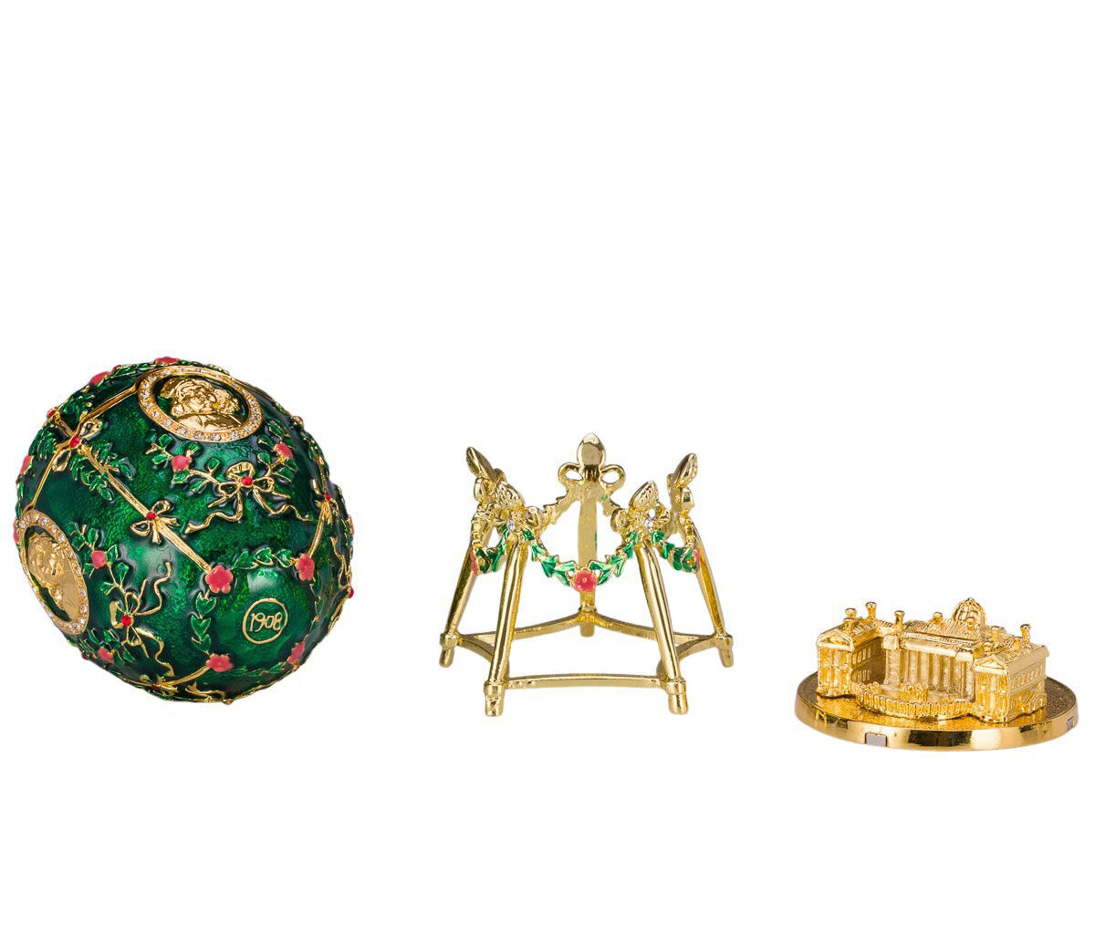 Alexanderi palee Faberge stiilis muna, ehtekarp hind ja info | Muud kingitused | kaup24.ee