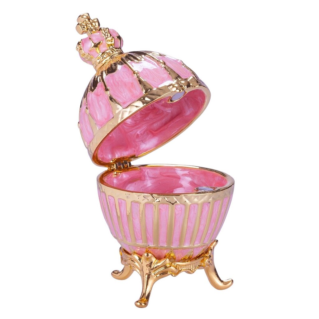 Sooniline Faberge stiilis muna, ehtekarp keiserliku krooniga цена и информация | Muud kingitused | kaup24.ee