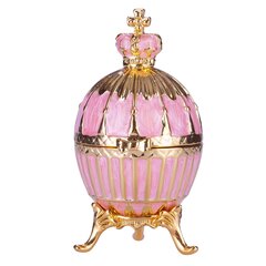 Sooniline Faberge stiilis muna, ehtekarp keiserliku krooniga цена и информация | Другие оригинальные подарки | kaup24.ee