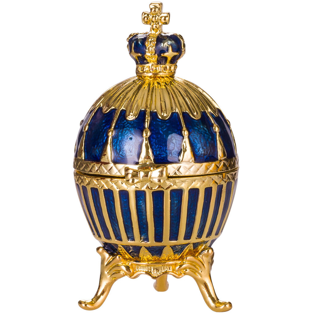 Sooniline Faberge stiilis muna, ehtekarp keiserliku krooniga цена и информация | Muud kingitused | kaup24.ee