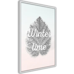 Плакат Winter Leaf цена и информация | Картины, живопись | kaup24.ee