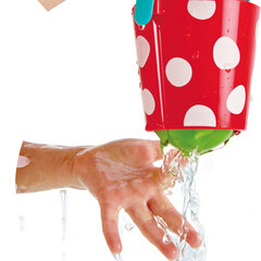 HAPE набор для купания, Веселые ведерки, E0205 цена и информация | Игрушки для малышей | kaup24.ee