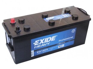 Aku EXIDE EG1403 140 Ah 800 A EN 12V цена и информация | Аккумуляторы | kaup24.ee