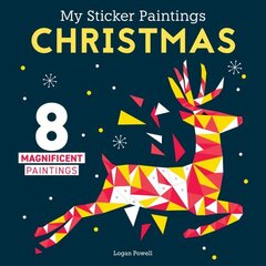 My Sticker Paintings: Christmas: 8 Magnificent Paintings цена и информация | Книги для малышей | kaup24.ee