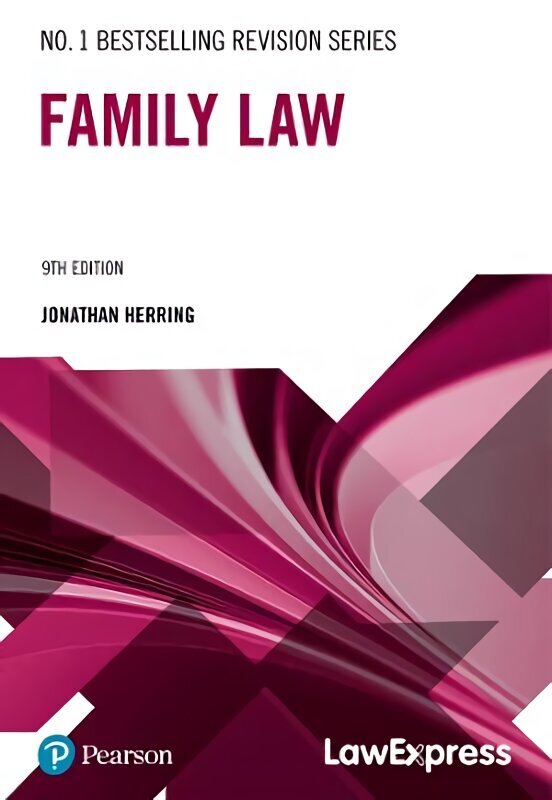 Law Express Revision Guide: Family Law 9th edition цена и информация | Majandusalased raamatud | kaup24.ee