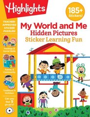 My World and Me Hidden Pictures Sticker Learning Fun hind ja info | Väikelaste raamatud | kaup24.ee