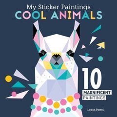 My Sticker Paintings: Cool Animals: 10 Magnificent Paintings цена и информация | Книги для малышей | kaup24.ee