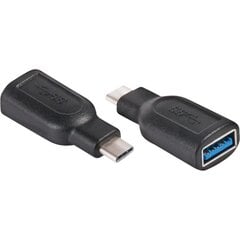 Club 3D USB 3.1 type C to USB 3.0 type A adapter цена и информация | Адаптер Aten Video Splitter 2 port 450MHz | kaup24.ee