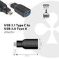 Club 3D USB 3.1 type C to USB 3.0 type A adapter hind ja info | USB jagajad, adapterid | kaup24.ee