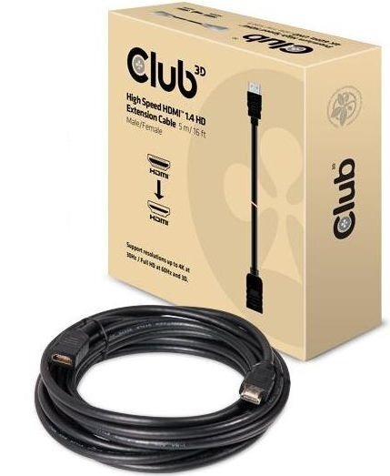 Club 3D CAC-1320, HDMI, 5 m цена и информация | Kaablid ja juhtmed | kaup24.ee