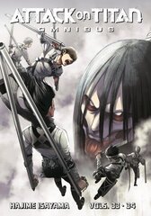 Attack on Titan Omnibus 12 (Vol. 33-34) цена и информация | Фантастика, фэнтези | kaup24.ee