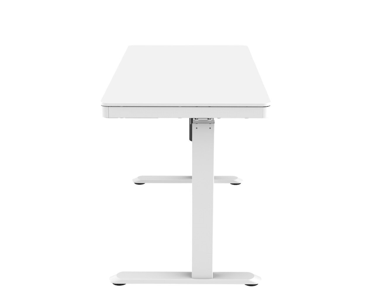 Reguleeritav kontorilaud Smart Fit, valge hind ja info | Arvutilauad, kirjutuslauad | kaup24.ee