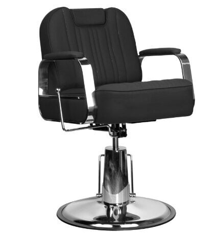 Профессиональное барберское кресло для парикмахерских и салонов красотыGABBIANO RUFO BLACK цена