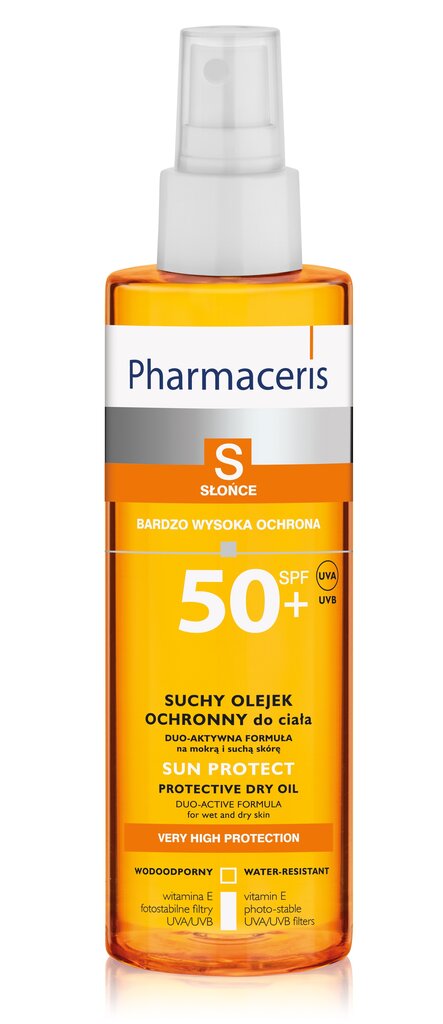 Spreiõli Pharmaceris S SPF50+, 200 ml hind ja info | Päikesekreemid | kaup24.ee