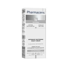 Nahka valgendav öökreem Pharmaceris W Albucin, 30ml kaina ir informacija | Näokreemid | kaup24.ee