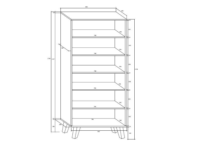 Riiul Sven, hall hind ja info | Riiulid | kaup24.ee