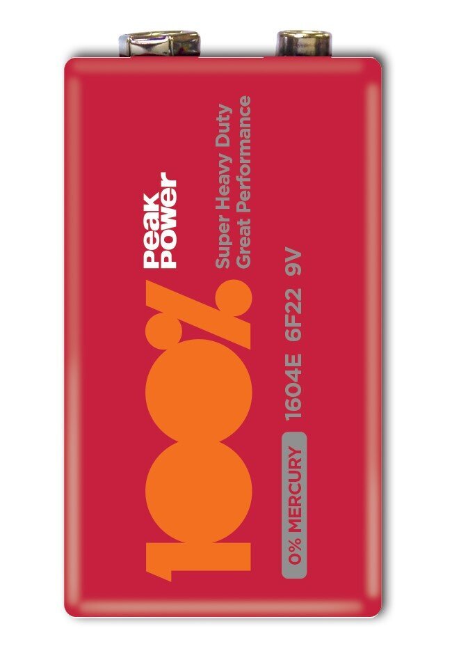 Patareid GP Peak Power 1604E R22, 10tk цена и информация | Patareid | kaup24.ee