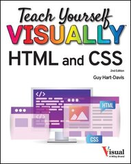Teach Yourself VISUALLY HTML and CSS: The Fast and Easy Way to Learn 2nd edition hind ja info | Majandusalased raamatud | kaup24.ee