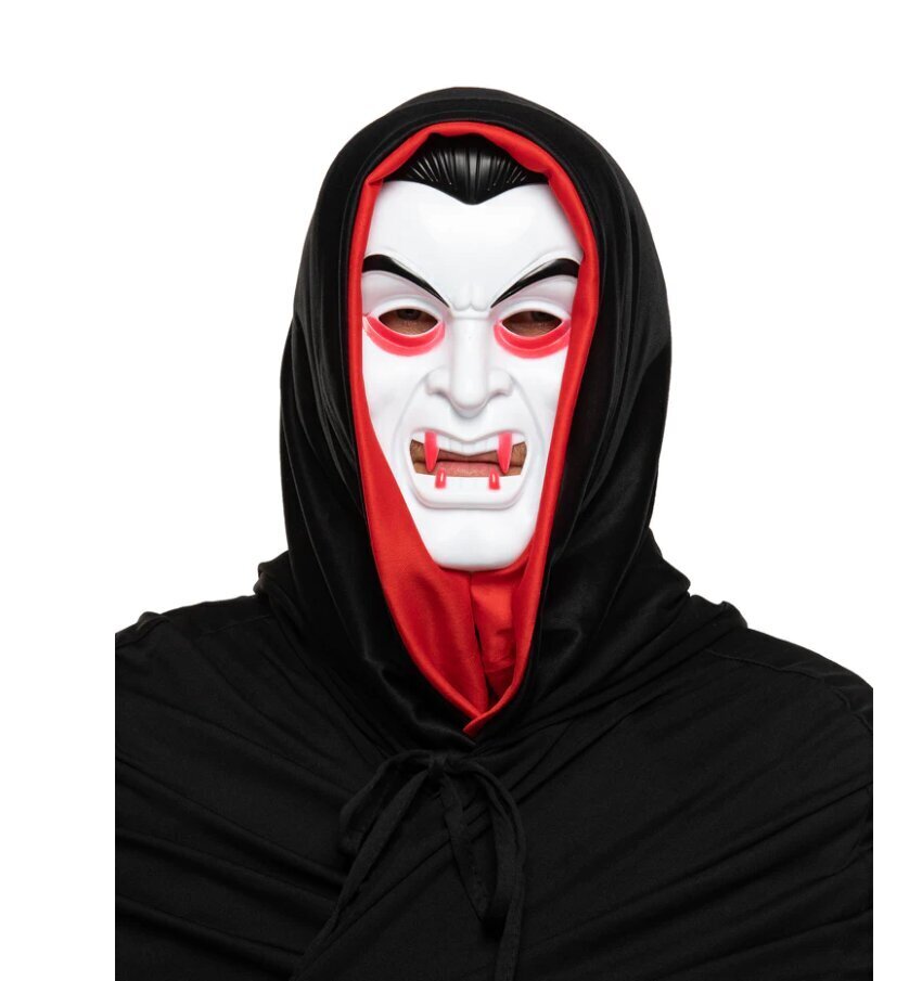 Halloweeni mask vampiir keebiga цена и информация | Karnevali kostüümid | kaup24.ee