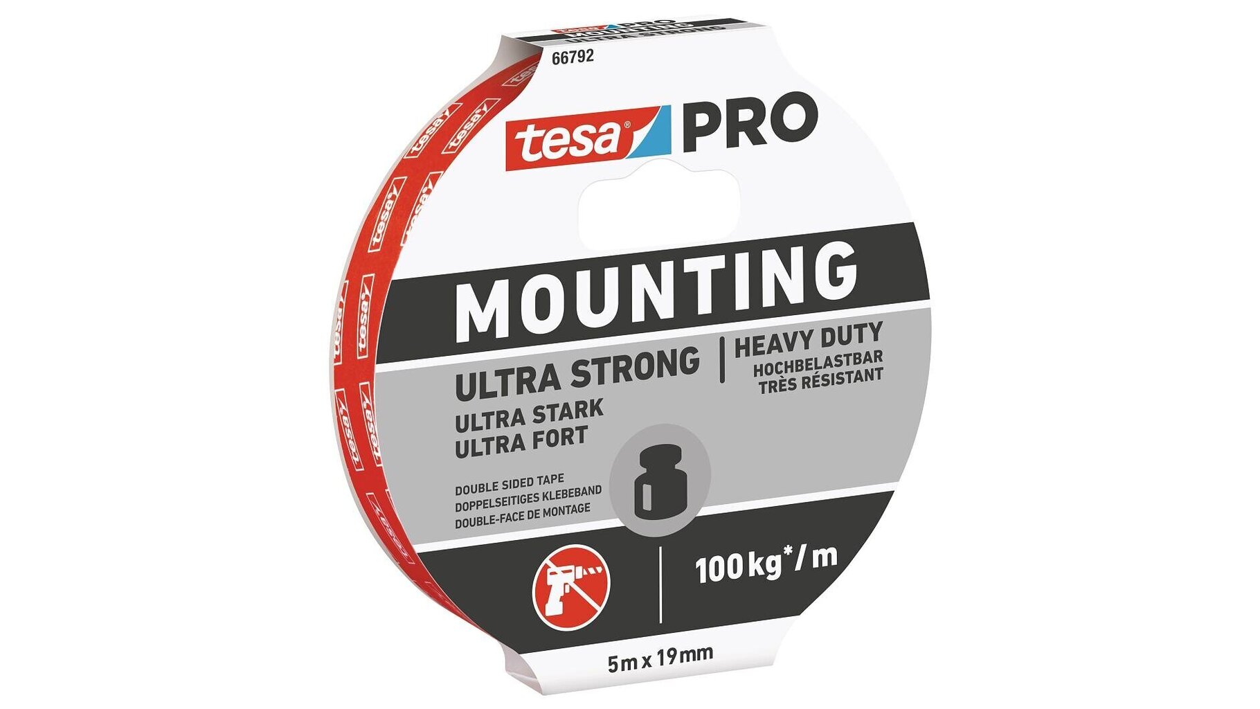 Kahepoolne kleeplint Tesa Ultra Strong 5mx19mm цена и информация | Värvimistööriistad | kaup24.ee
