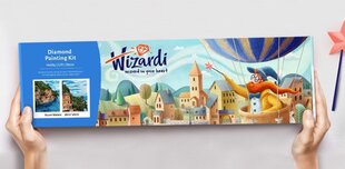 Алмазная мозаика Wizardi 40x50 см WD3057 цена и информация | Алмазная мозаика | kaup24.ee