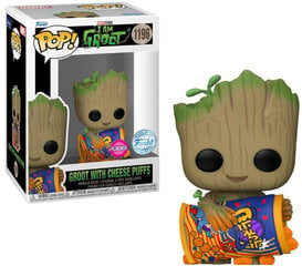 Фигурка Funko POP! Marvel Groot With Cheese Puffs Exclusive цена и информация | Атрибутика для игроков | kaup24.ee