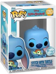 Фигурка Funko POP! Disney Stitch With Turtle Exclusive цена и информация | Атрибутика для игроков | kaup24.ee