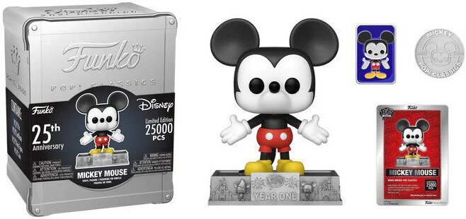 Kujuke Funko POP! Disney 25th Anniversary Mickey Mouse Set Exclusive hind ja info | Fännitooted mänguritele | kaup24.ee