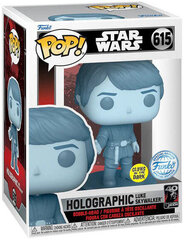 Фигурка Funko POP! Star Wars Holographic Luke Skywalker Exclusive Glow цена и информация | Атрибутика для игроков | kaup24.ee