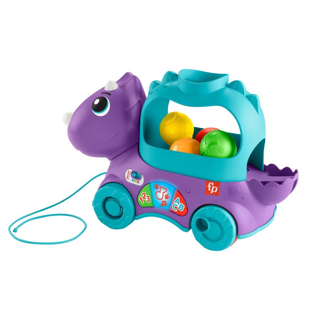 Fisher-Price® pallidega dinosaurus eestikeelne HNR53 hind ja info | Poiste mänguasjad | kaup24.ee