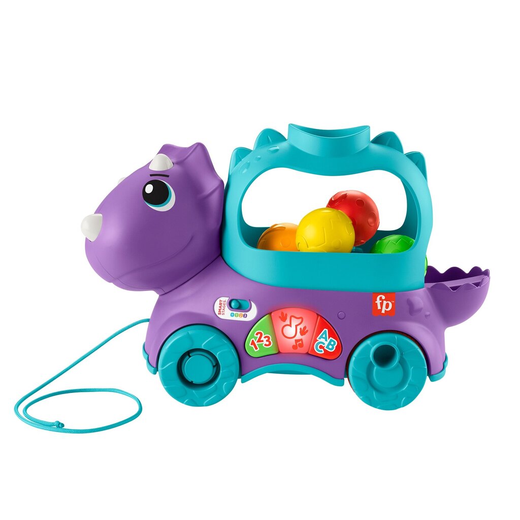 Fisher-Price® pallidega dinosaurus eestikeelne HNR53 hind ja info | Poiste mänguasjad | kaup24.ee