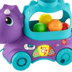 Fisher-Price Развивающая игрушка Poppin' Dino HNR53 цена и информация | Игрушки для мальчиков | kaup24.ee
