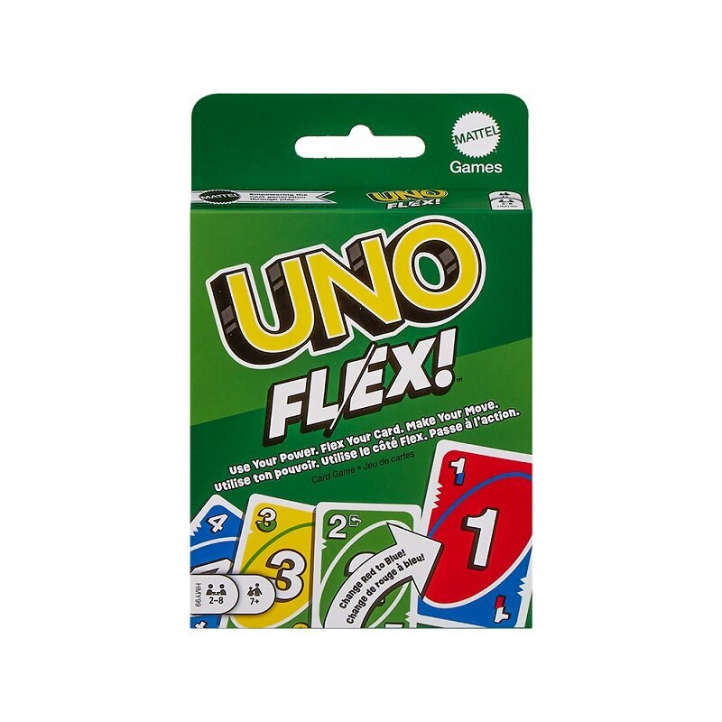 Kaardimäng Mattel UNO Flex HMY99 цена и информация | Lauamängud ja mõistatused | kaup24.ee