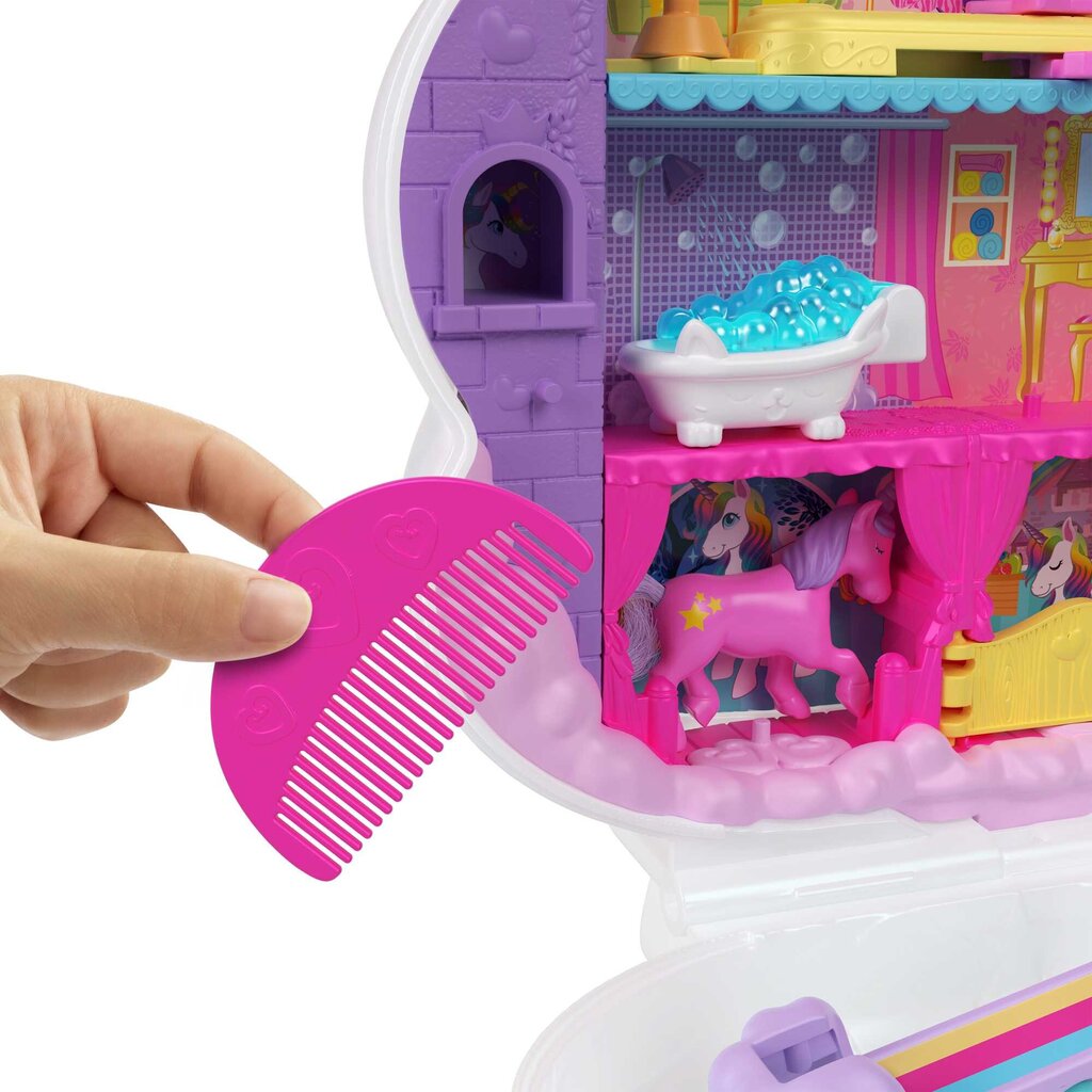 Polly Pocket® Ükssarviku ilusalong HKV51 hind ja info | Tüdrukute mänguasjad | kaup24.ee