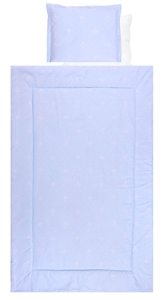 Laste voodipesukomplekt Lorelli Little Bear Blue, 100x150 cm, 4-osaline hind ja info | Beebide ja laste voodipesu | kaup24.ee