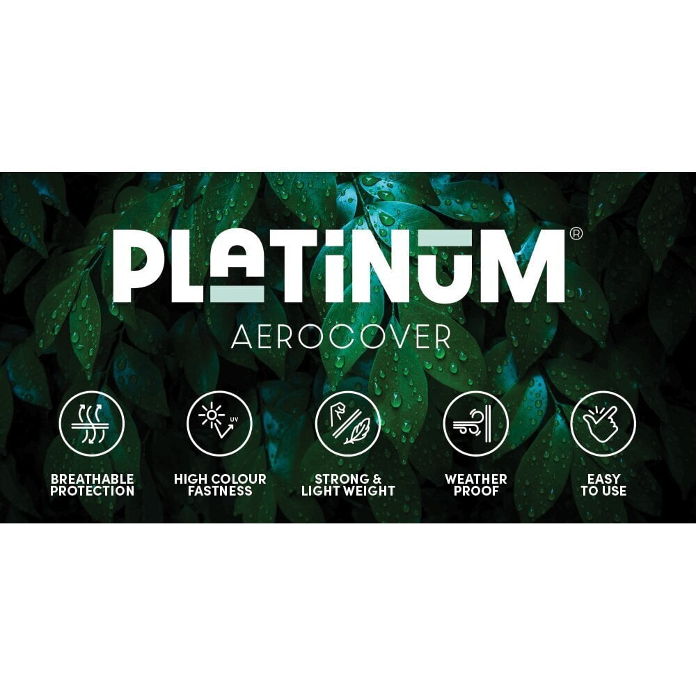 Kaitsekate aiatoolidele Platinum AeroCover 67x67xH80/110 hind ja info | Toolipadjad ja -katted | kaup24.ee